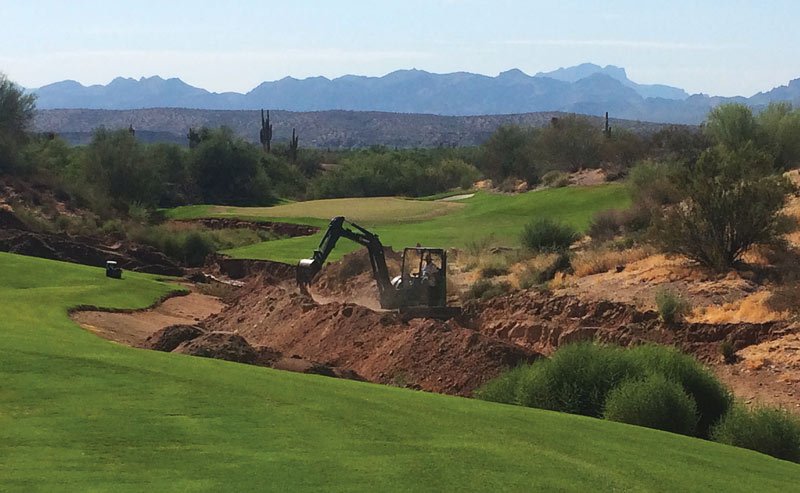 Self-service: Renovations at We-Ko-Pa Golf Club