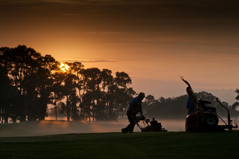 Employee empowerment golf course