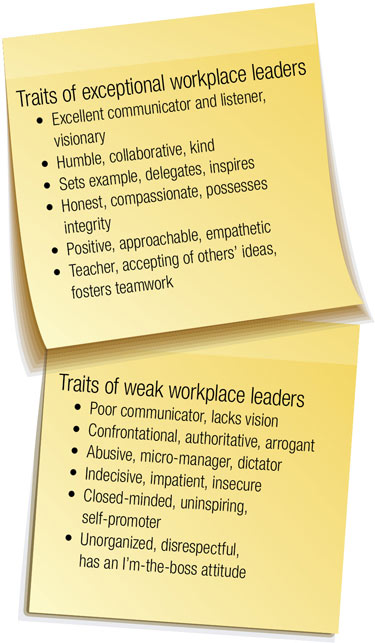 Leadership in the workplace