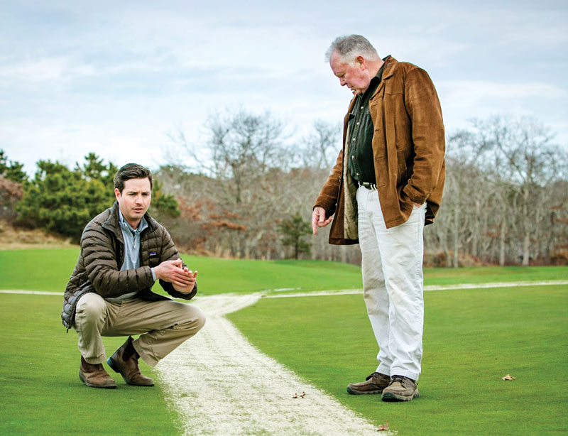 Kevin Banks and Jeff Carlson Vineyard Golf Club