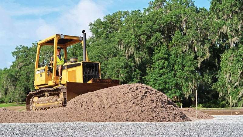 Putting green root zone