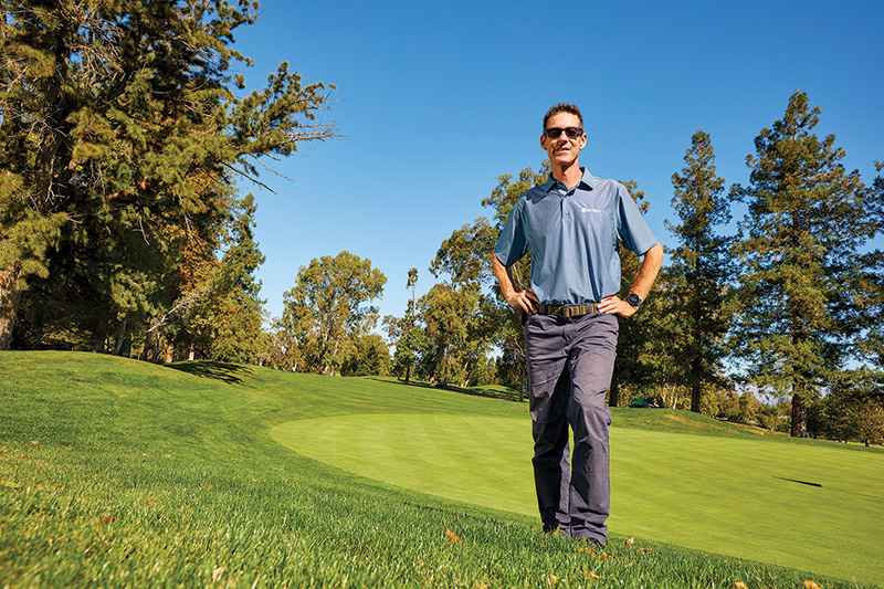 Managing microclimates on golf courses 