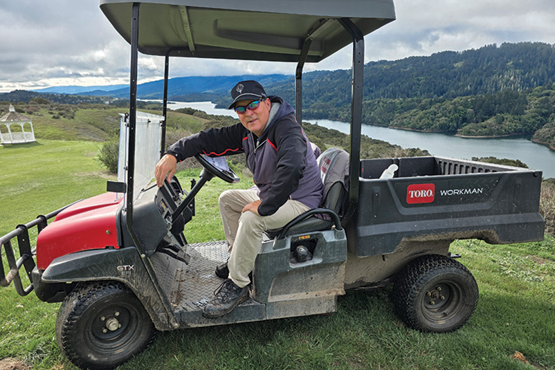 Aerial view of Ghost Creek golf course