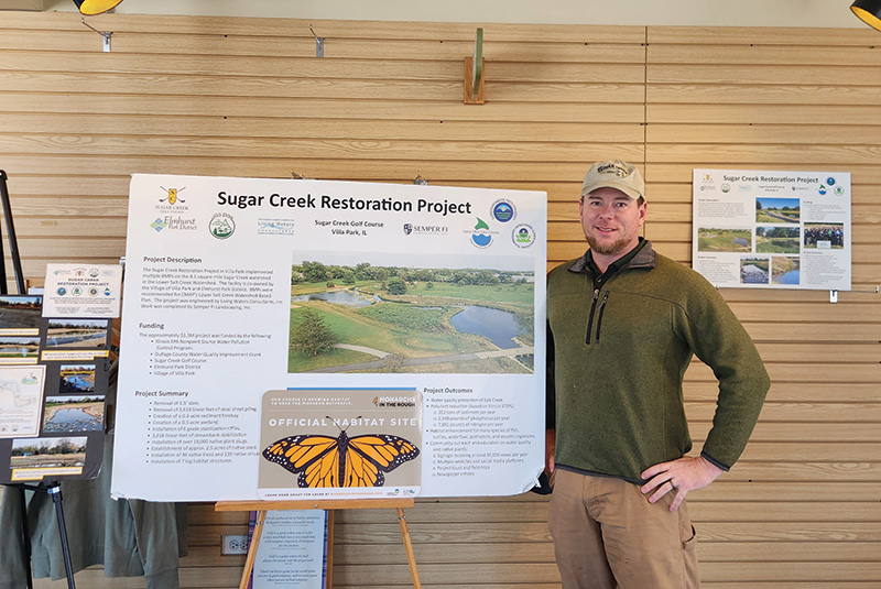 Aerial view of Ghost Creek golf course