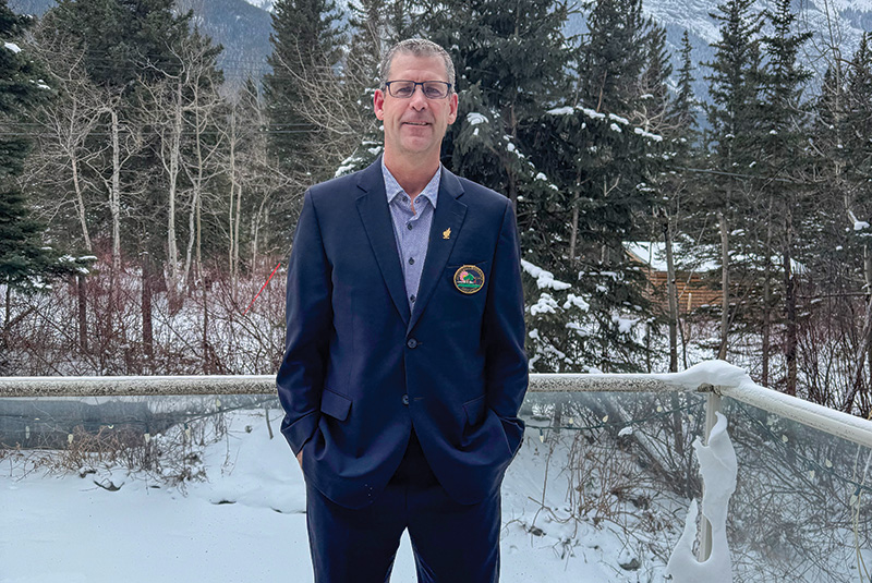 Aerial view of Ghost Creek golf course