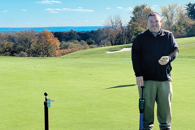 Aerial view of Ghost Creek golf course