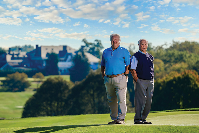 Aerial view of Ghost Creek golf course