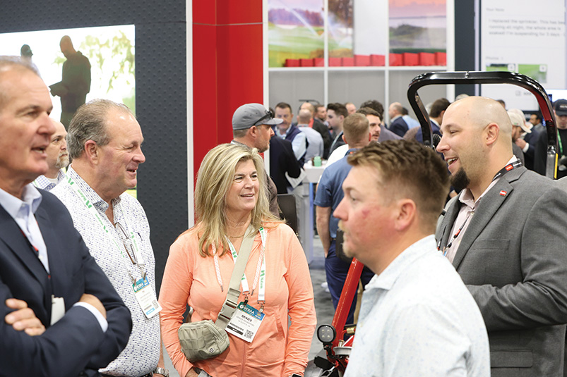 Group of attendees at the 2024 GCSAA Conference and Trade Show