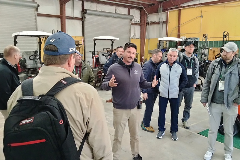 Aerial view of Ghost Creek golf course
