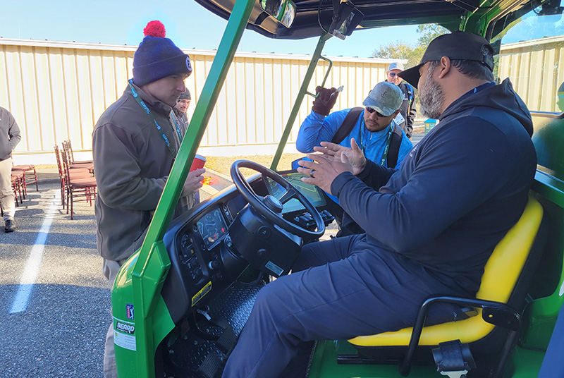 Aerial view of Ghost Creek golf course