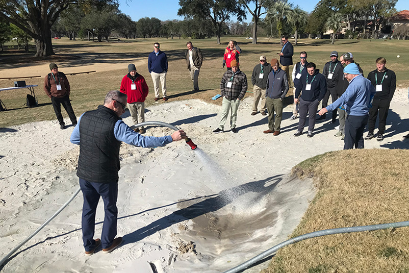 Aerial view of Ghost Creek golf course