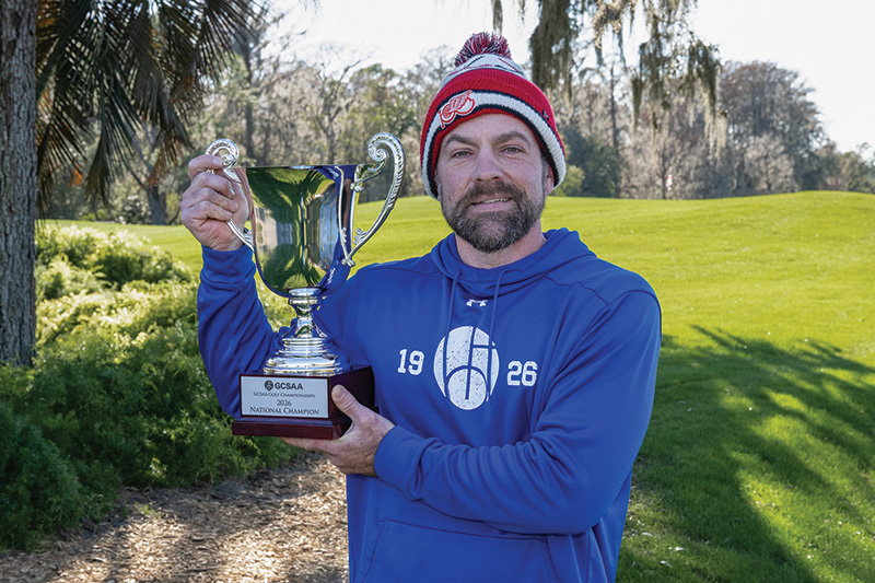 Aerial view of Ghost Creek golf course