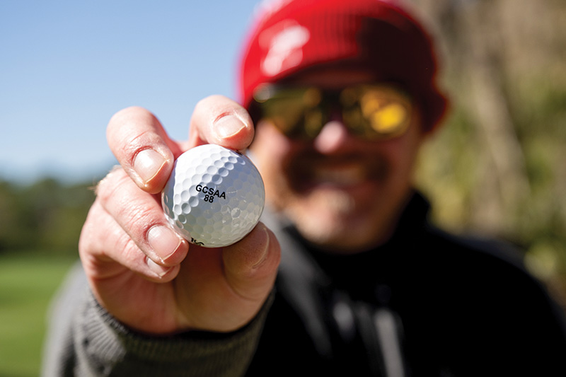 Aerial view of Ghost Creek golf course
