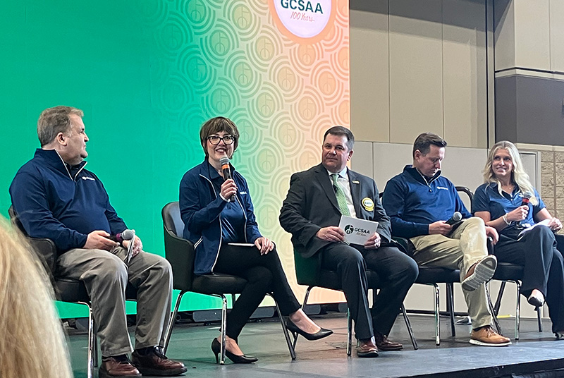 Aerial view of Ghost Creek golf course
