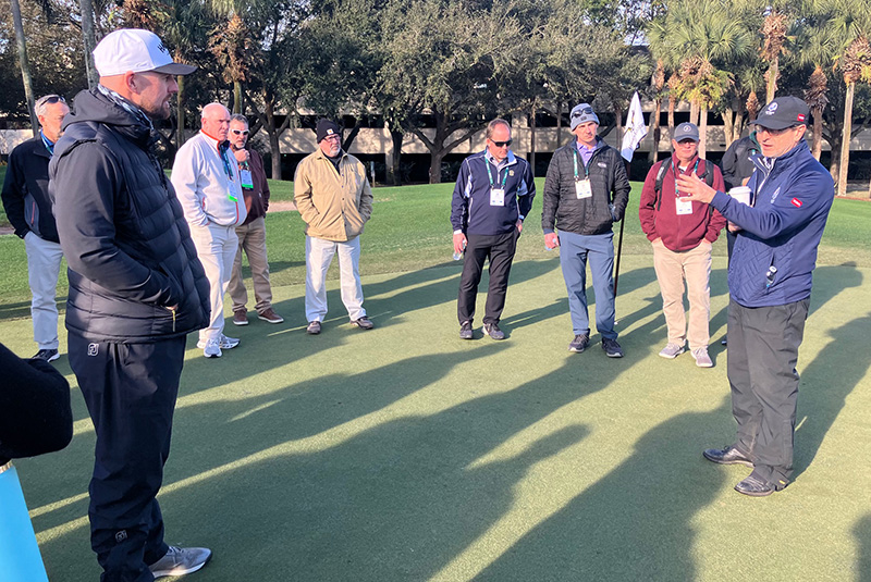 Aerial view of Ghost Creek golf course