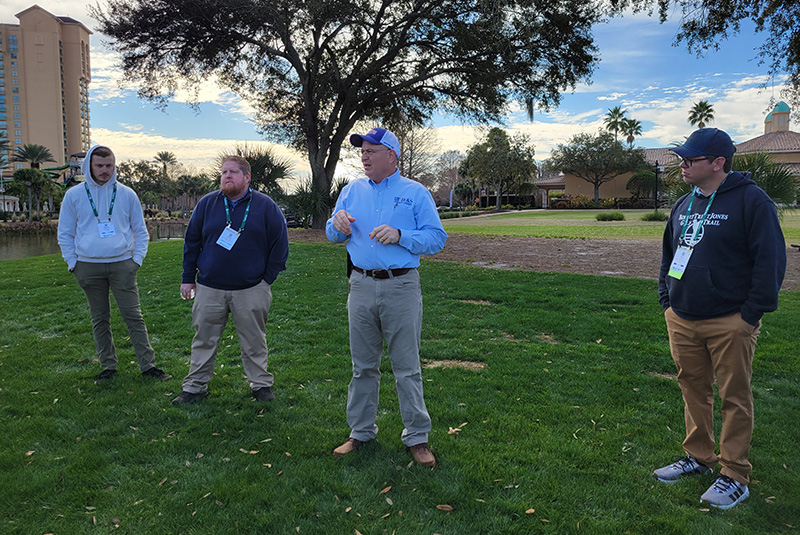 Aerial view of Ghost Creek golf course