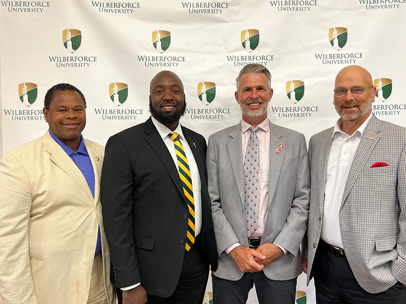 MOU signing between The Ohio State University and Wilberforce University