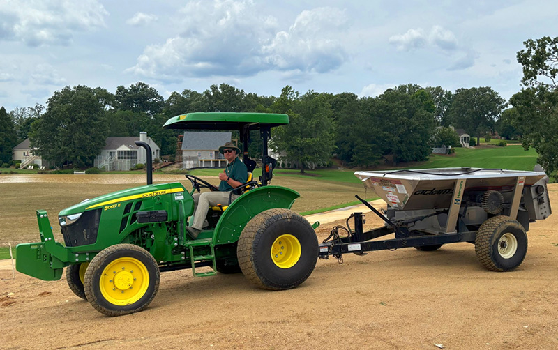 Aerial view of Ghost Creek golf course
