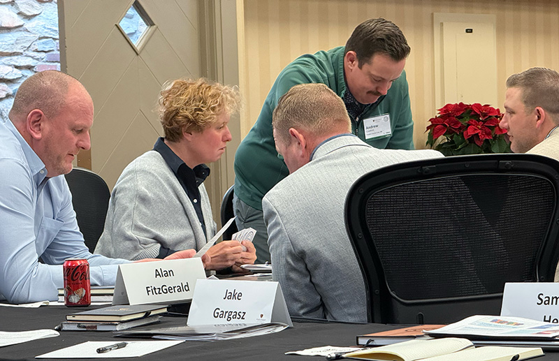 Aerial view of Ghost Creek golf course