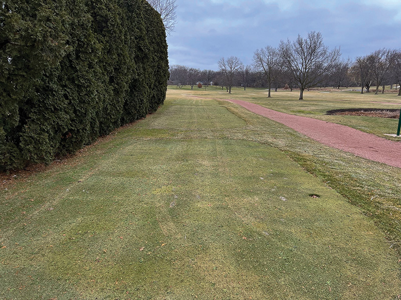 Aerial view of Ghost Creek golf course