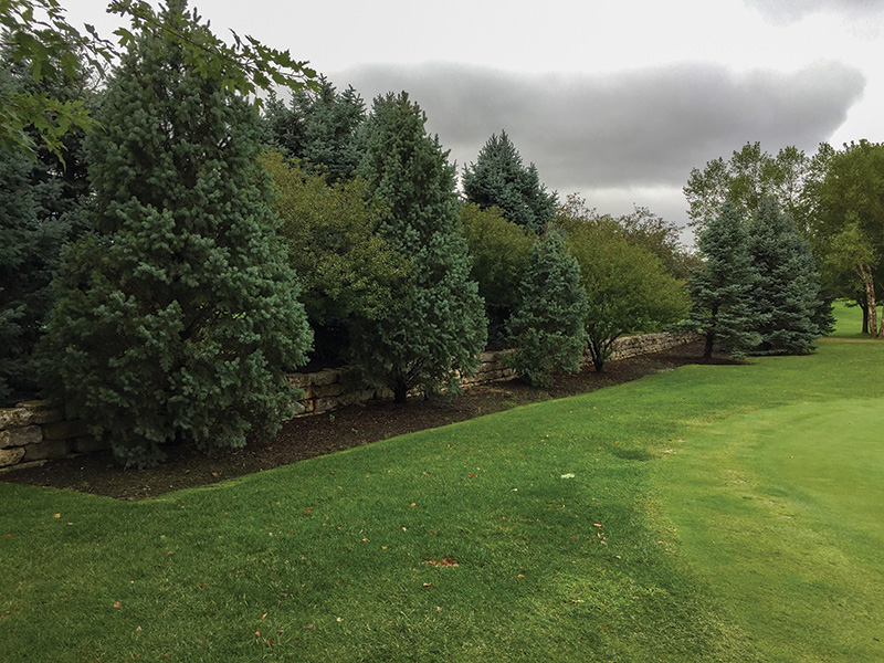 Aerial view of Ghost Creek golf course