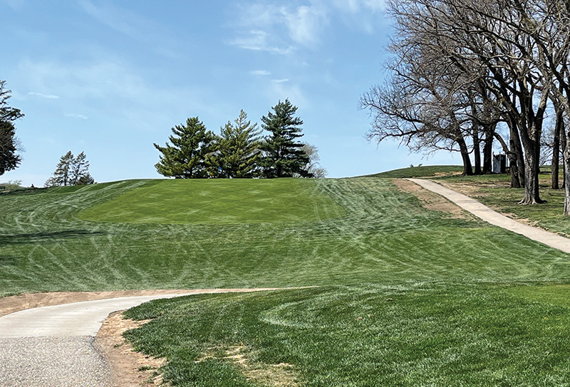 Aerial view of Ghost Creek golf course