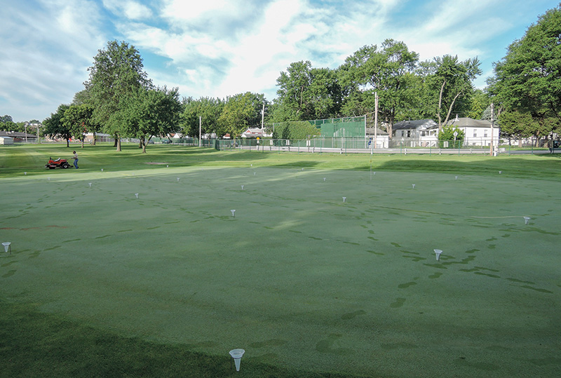 Aerial view of Ghost Creek golf course