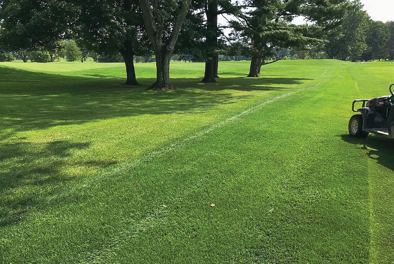 Aerial view of Ghost Creek golf course