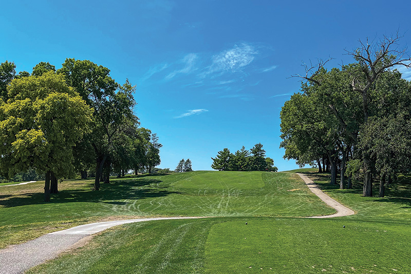 Aerial view of Ghost Creek golf course