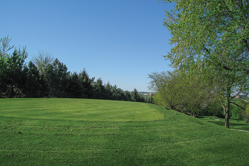 Aerial view of Ghost Creek golf course
