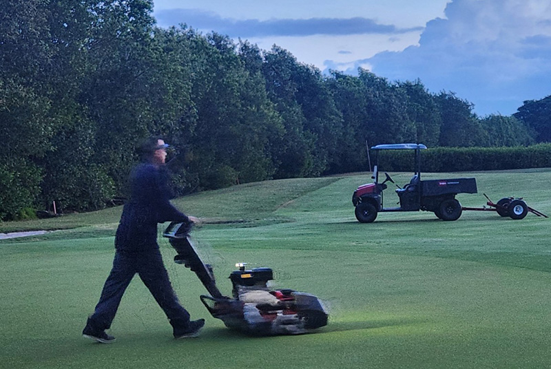 Aerial view of Ghost Creek golf course