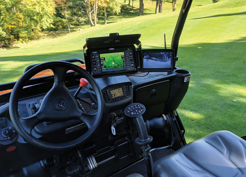 GPS golf course management