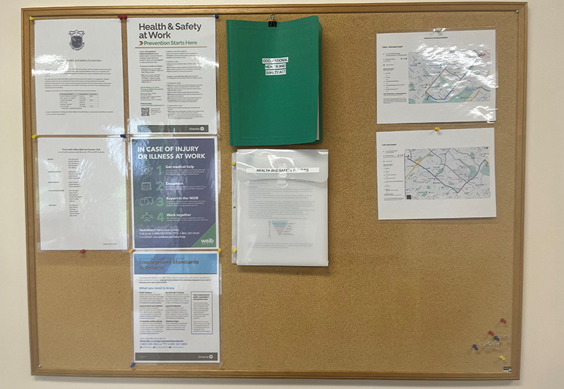 Inspection board