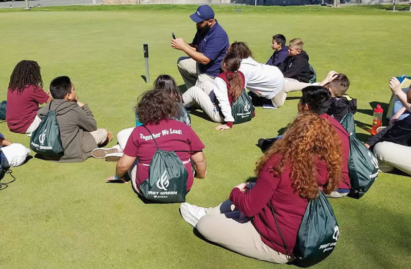 First Green field trip