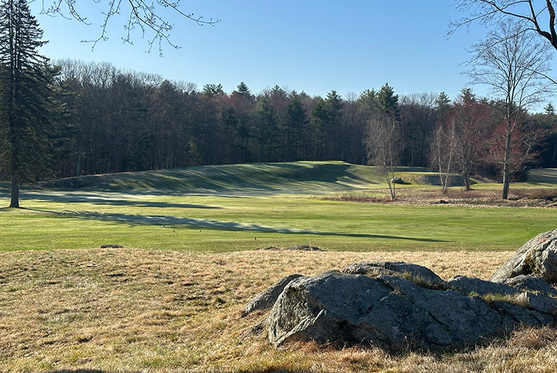 Aerial view of Ghost Creek golf course