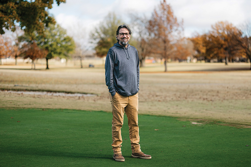 Aerial view of Ghost Creek golf course