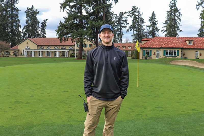 Aerial view of Ghost Creek golf course