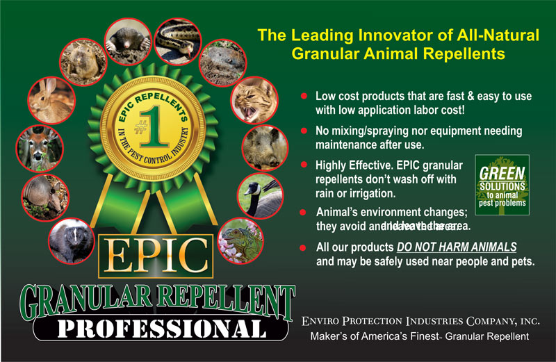 EPIC granular repellents
