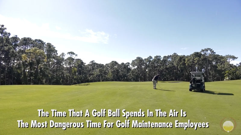 Golf course crew safety