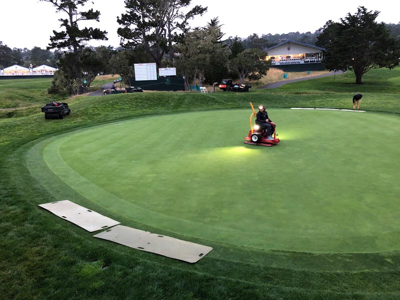 Pebble Beach rolling green