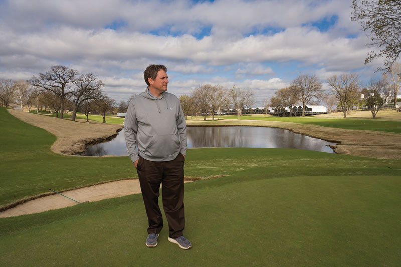 Russ Myers golf superintendent