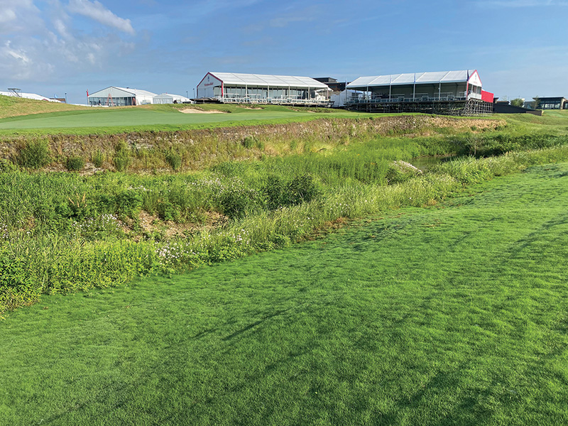 Aerial view of Ghost Creek golf course