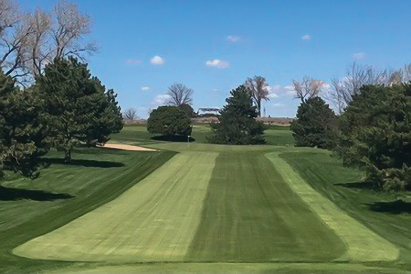 Aerial view of Ghost Creek golf course