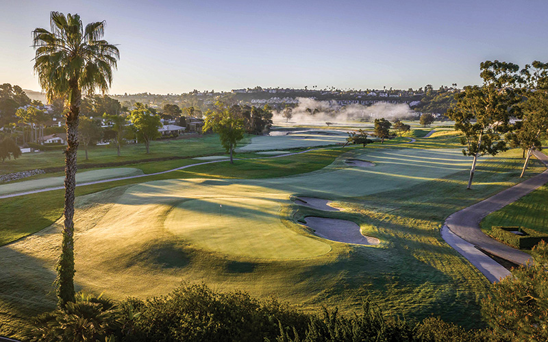 Aerial view of Ghost Creek golf course