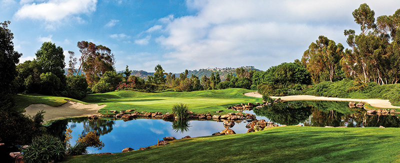 Aerial view of Ghost Creek golf course