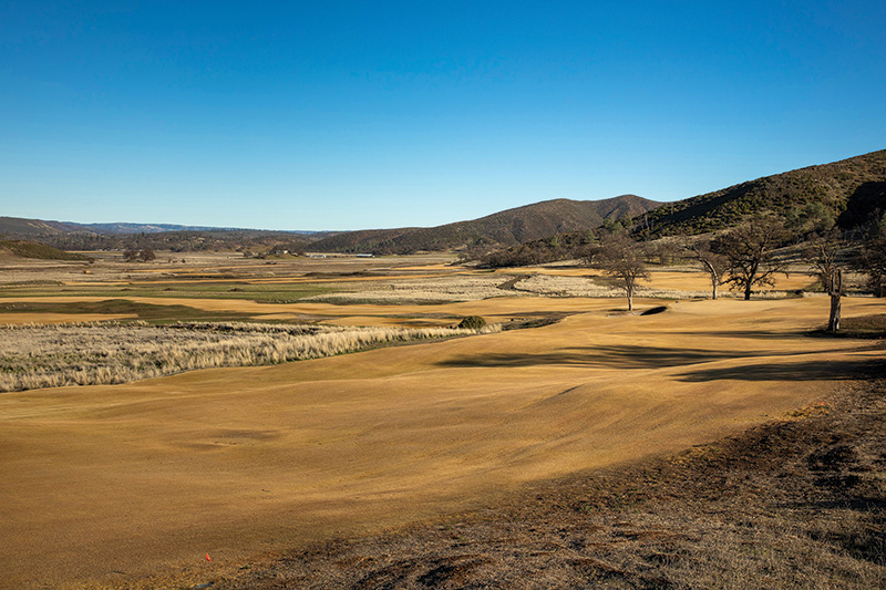 Aerial view of Ghost Creek golf course