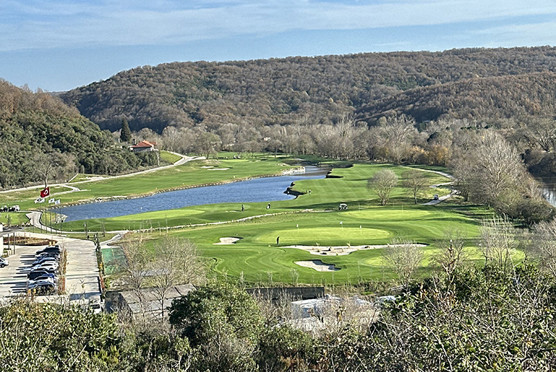 Aerial view of MVK Golf Course