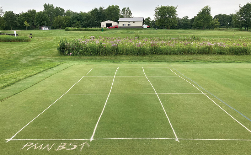 Aerial view of Ghost Creek golf course