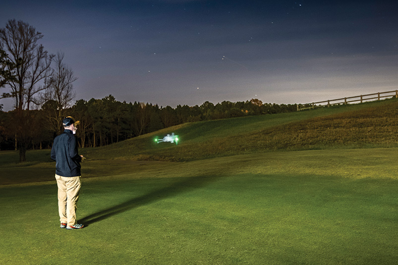 Aerial view of Ghost Creek golf course