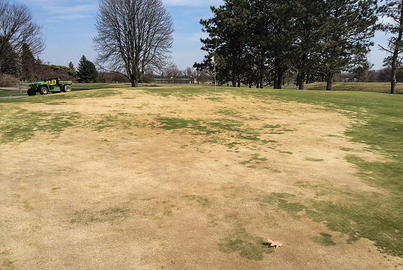 Aerial view of Ghost Creek golf course